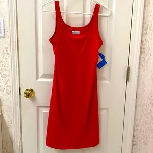 Columbia sportswear dress. Red, size Medium. Brand new.